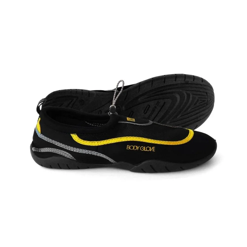 Body Glove Riptide III Boys Size 11 Water Shoes Black/Yellow